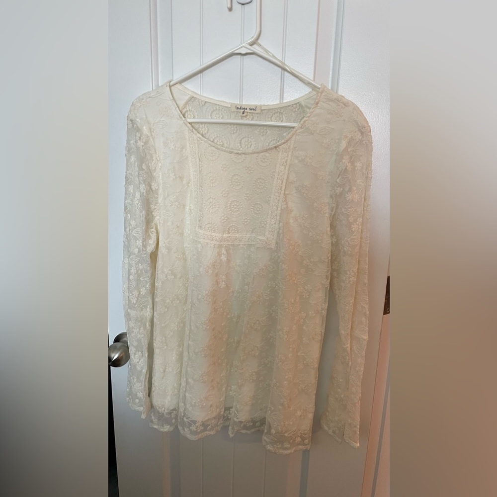 Boho top plus size